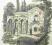 PUŁAWY Swiątynia Sybilli Dom Gotycki Staloryt 1839