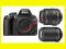 NIKON D3100 +18-55 VR+ 55-200 VR + Torba 16GB FVAT