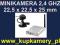 MINIKAMERA BEZPRZEWODOWA 2,4 GHZ,  2x2 cm, PREZENT
