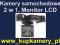KAMERY SAMOCHODOWE 2w1, REJESTRATOR TRASY, LCD