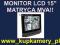 MONITOR LCD 15", MATRYCA MVA, ULTRA CLEAR