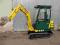 MINIKOPARKA 1500KG YANMAR B 17 ( KUBOTA JCB)