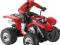 SUPER QUAD HONDA ATV 1:6 ZDALNIE STEROWANY OD 1ZL