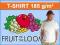 FRUIT of the LOOM Gruby T-shirt TANIA BIEL [L] !!!