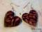 Kolczyki ręcznie wykonane !!! prezent na Walentyki