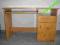 BIURKO KOMPUTEROWE SZAFKA SZUFLADA 110x56 UŻYWANE