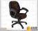 BIUROWY FOTEL OBROTOWY SKÓRA EKO + MICROFIBRA 714M