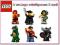 Tanio!!! 6 lego minifigures jak nowe .!!!