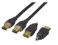 KABEL IEEE 1394 FireWire 4/4 6/6 Pin 2m GOLD hama