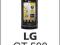 LG GT-500 stan bdb. tanio + karta 1 gb