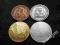 1 Kotan Marek Kotański zestaw 4 monet - 27mm.