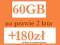 Internet Orange Free na kartę 60GB + 180zł gratis