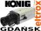 KAMERA KOLOROWA KONIG 600 TVL DO MONITORINGU  4086