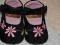 SUPER CZARNE BUCIKI DLA DZIEWCZYNKI Z USA 9-12M