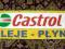 baner reklamowy CASTROL , 120cm x 40cm ,nieużywany