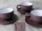 Chińska ceramika - 3 sygn. filiżaneczki do herbaty