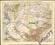 ROSJA, AZJA CENTRALNA, TURKIESTAN mapa z 1907 roku