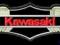 KAWASAKI wing shield TERMO naszywka 500 wzorów