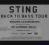Sting Warszawa bilety przejazd koncert Kongresowa
