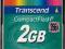 Karta pamięci CF TRANSCEND 2 GB 266x - WROCŁAW