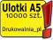 Ulotki A5 - 10000 szt - Dwustronne - Ulotka