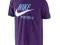 NIKE koszulka T-shirt Fioletowy M L tu M