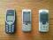 sony ericsson , siemens , nokia (uszkodzone)