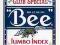 BEE Karty do gry JUMBO index POKER blue