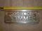 STARA TABLICA SZYLD MOSIĘŻNY