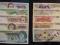 Bankowy zestaw banknotów PRL