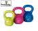 Zestaw 3 Vinyl Kettlebells 2.5kg, 5kg , 7kg