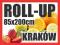 ROLL-UP 85x200 blockout POS rollup roll up KRAKÓW