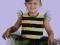 Pszczółka - kostium na bal + rajstopki (2-3 lata)