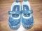 ŚLICZNE KAPCIUSZKI-SANDAŁKI DLA  CORECZKI 22