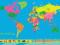 Mapy dla Dzieci - Mapa Świata - plakat 91,5x61 cm