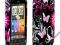 Etui FLORA black tpu Htc Wildfire S + FOLIA!