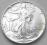 USA - dolar 1987 Silver Eagle, srebro