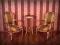 Oryginalny komplet foteli w stylu Ludwik XVI