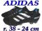 KORKI ADIDAS r.38/24 cm SKÓRA Stan Bardzo Dobry