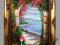 Pejzaż-olej- obraz z ramą