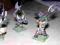 6 black orks z muzykiem table top