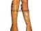 38 SUPER BUTY KLAMERKI  KOZAKI  LAKIEROWANE CAMEL