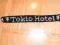 Tokio Hotel bransoletka opaska