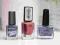 ZESTAW 3 NOWYCH LAKIERÓW - CORAL, SENSIQUE, WIBO