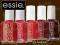ESSIE lakiery RED piękne czerwienie wino bordo