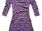 NOWA fioletowa CIĄŻOWA  sukienka 9MONATE M 38 mama