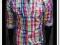 ORYGINALNA KOLOROWA KOSZULA W KRATĘ    XL