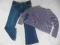 Sweter waterfall spodnie mamas*papas r.40/42