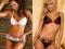 HIT SEKSOWNE BIKINI + CYRKONIA ROZMIAR 42