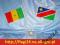 Flaga Senegalu 11x6cm - flagi Senegal Senegalska